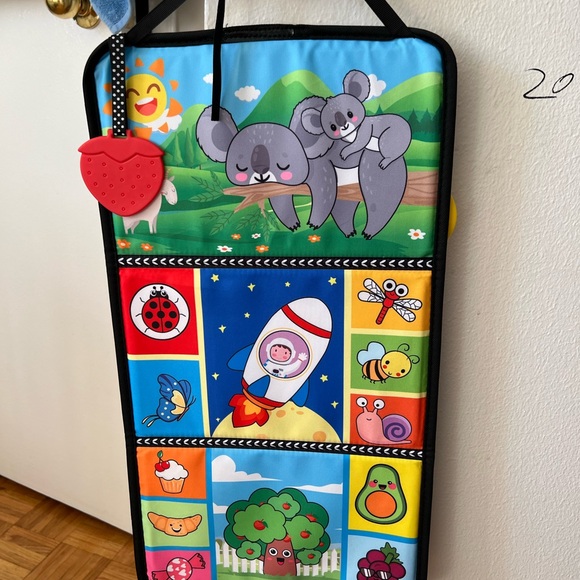 Tummy time mirror toy (foldable ) - Picture 3 of 4